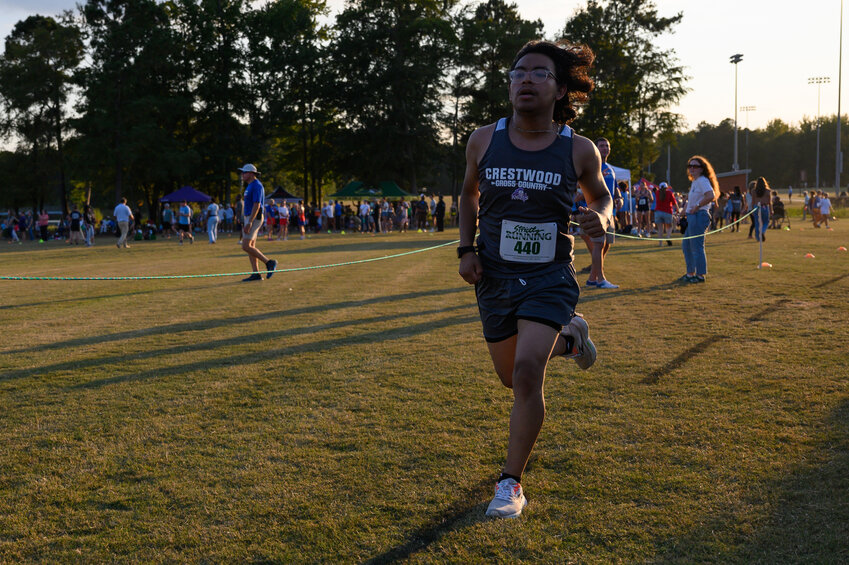 ABIGAIL PITTMAN / THE SUMTER ITEM.Region high schools met at Patriot Park in Sumter, SC, for an area cross country meet on September 24, 2025.
