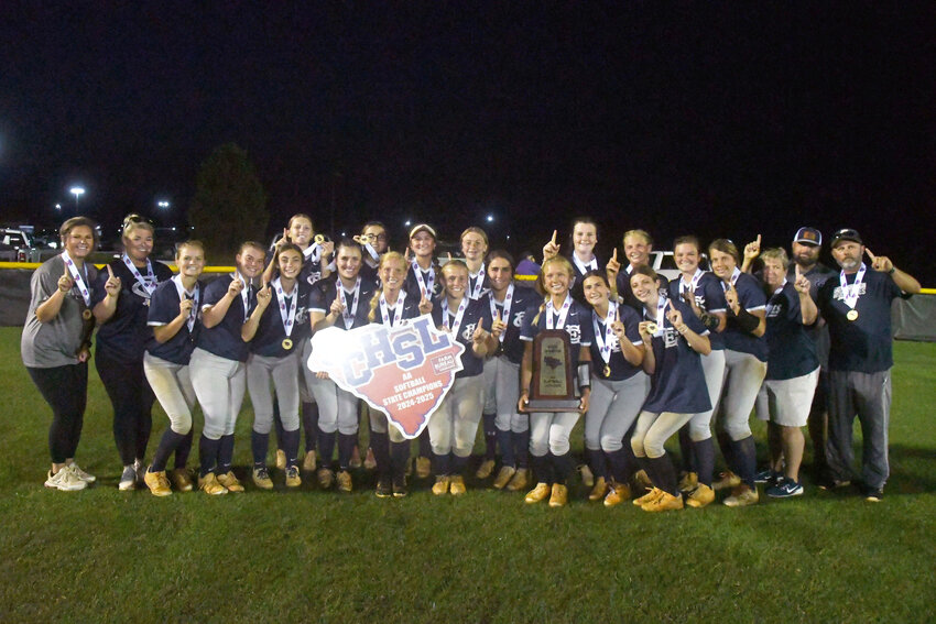 East Clarendon won the SCHSL 2A state title in softball with a sweep of Saluda in the spring.