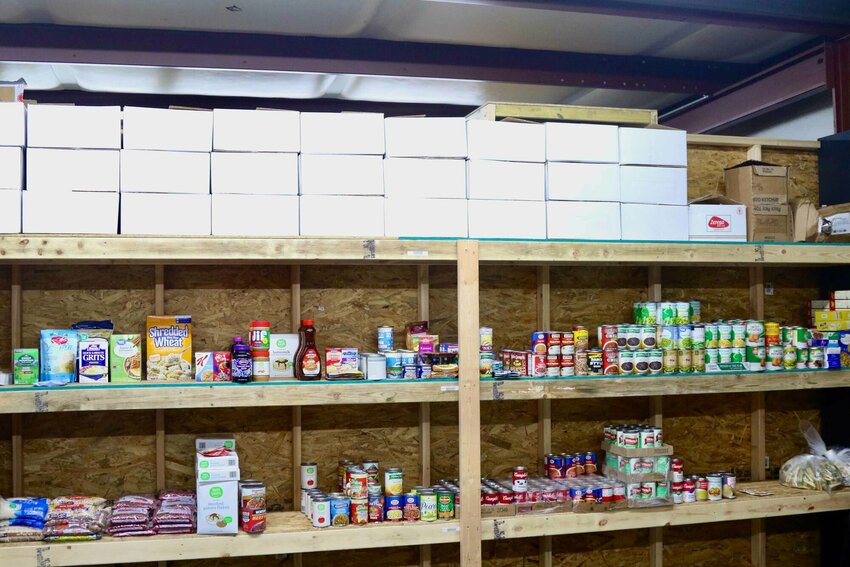 The food pantry of Hidden Wounds at 21 S. Washington St. is always in need of more donations, and Advantage Realty Group's fundraiser is focused on giving half the proceeds to the veterans group for a food drive. Hidden Wounds provides free assistance and resources to veterans, including food.
