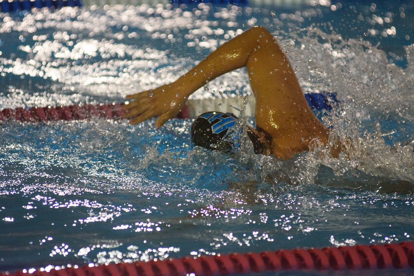 ABIGAIL PITTMAN / THE SUMTER ITEM.Local area swim teams, including Sumter High, Lakewood and Wilson Hall compete at the City of Sumter Aquatics Center in Sumter, SC on September 1, 2026.