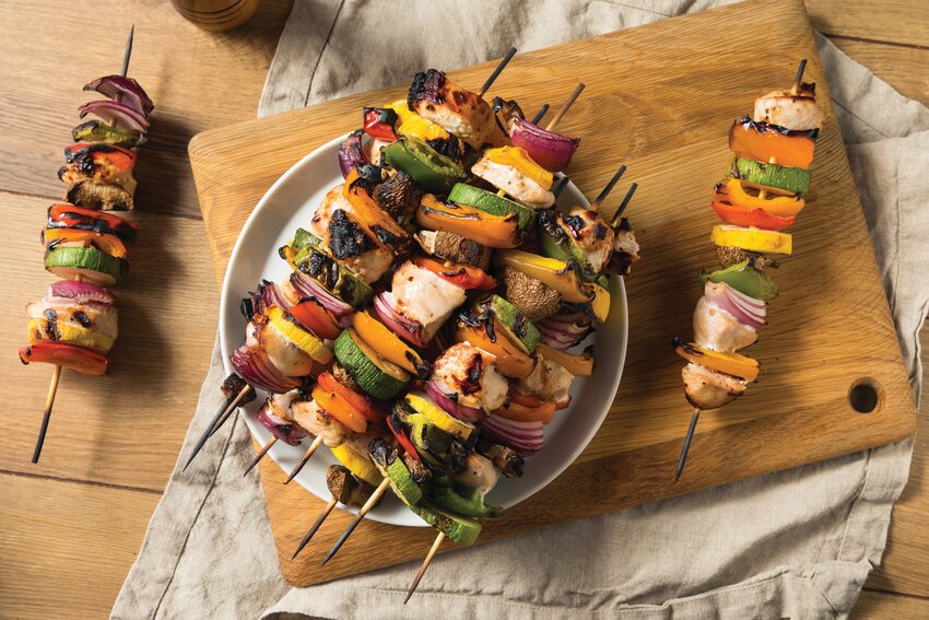 Grilled Chicken Kebabs