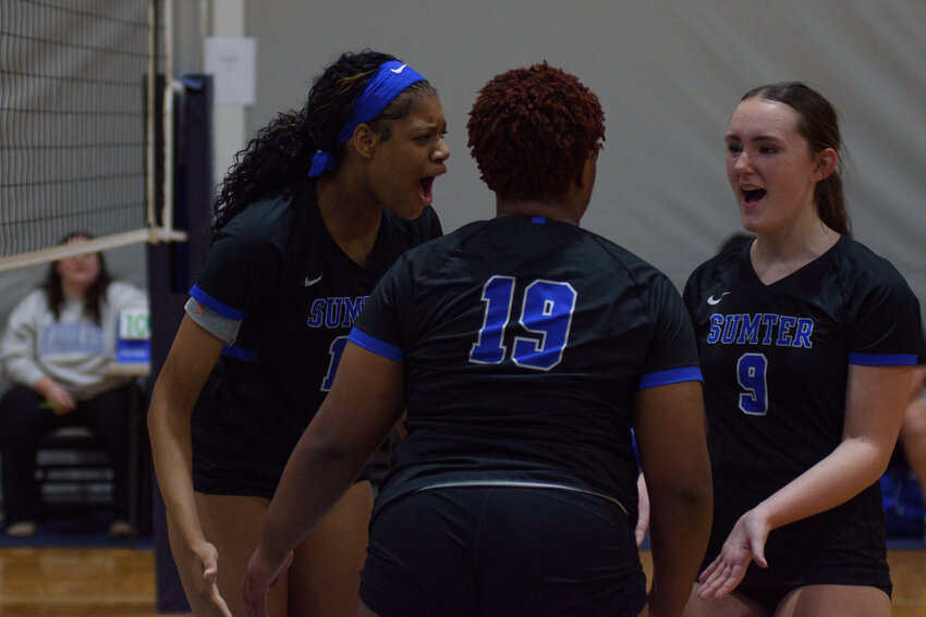 The Sumter High volleyball team will travel to Blythewood on Wednesday to open the SCHSL 5A postseason.