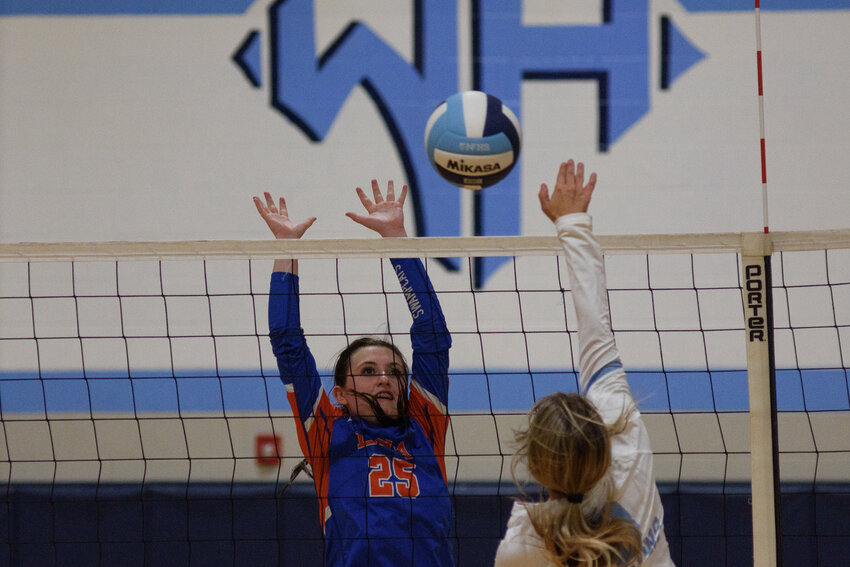ABIGAIL PITTMAN / THE SUMTER ITEM.Wilson Hall hosts LMA for a volleyball match on September 29, 2026 in Sumter, SC. .