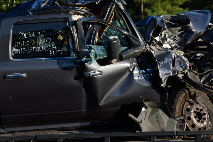 A multi-car accident and a car fire delayed and detoured traffic on I-95 in Clarendon County on October 1, 2026 in Santee, SC. It is unclear at this time what officially caused the accident, although drivers involved suggested heavy fog early in the morning contributed. An estimated more than 40 cars and tens of tractor trailers were involved in the accident which shut down both north and southbound lanes on the interstate for hours. As of 10 p.m., crews were still working to remove vehicles from the two-lane southbound bridge. SCHP and SCDOT are investigating.