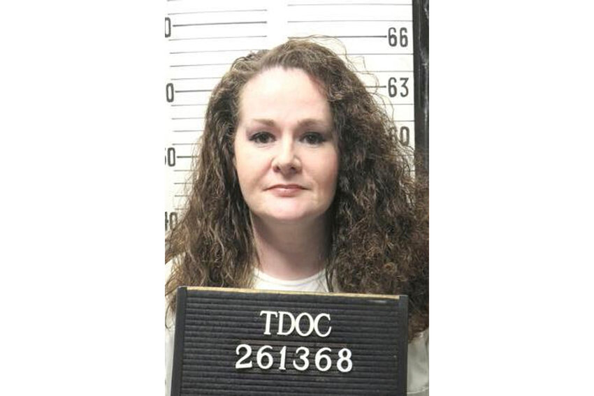 This photo provided by the Tennessee Department of Correction shows Christa Pike on Jan. 12, 2023.