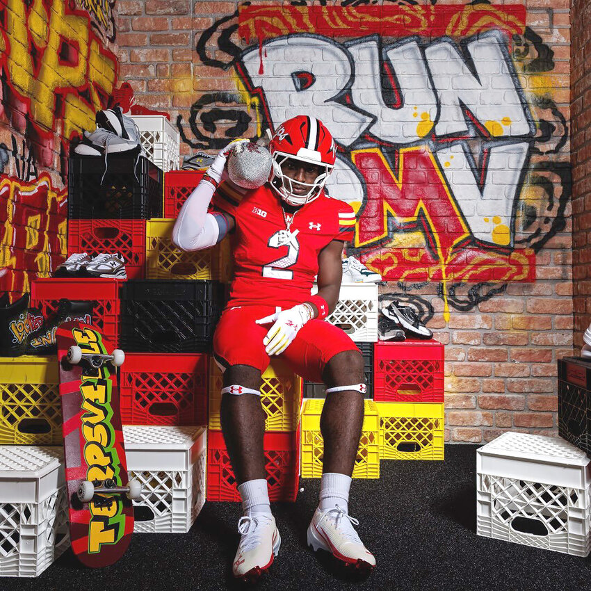 COURTESY OF FRANK RICHARDSON  Sumter High senior Frank Richardson announced his commitment to Maryland last week. He'll make the move to running back from quarterback as he makes the leap to Division I college football.