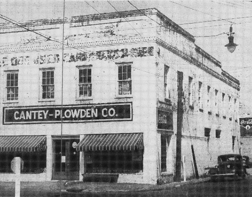 The Cantey-Plowden building is seen at the corner of Hampton Avenue and Sumter Street.