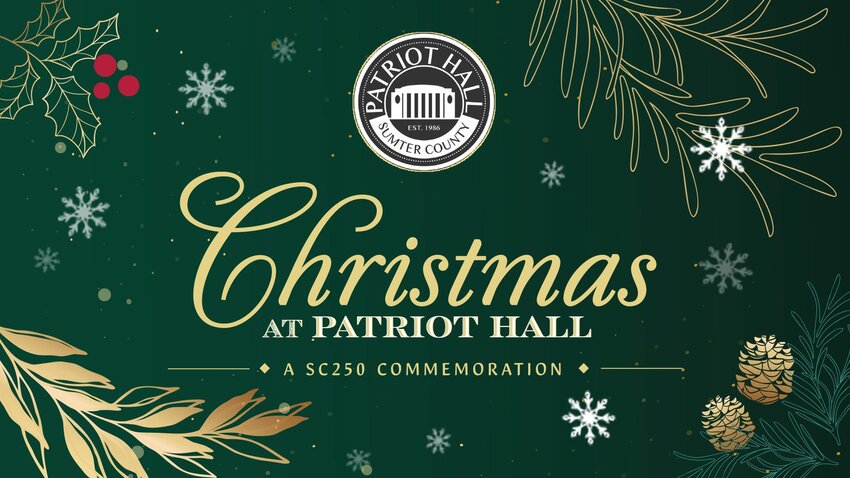 Charleston Gospel Choir is coming to Sumter for Christmas at Patriot Hall on Saturday, Dec. 5, 2026, at 7 p.m.