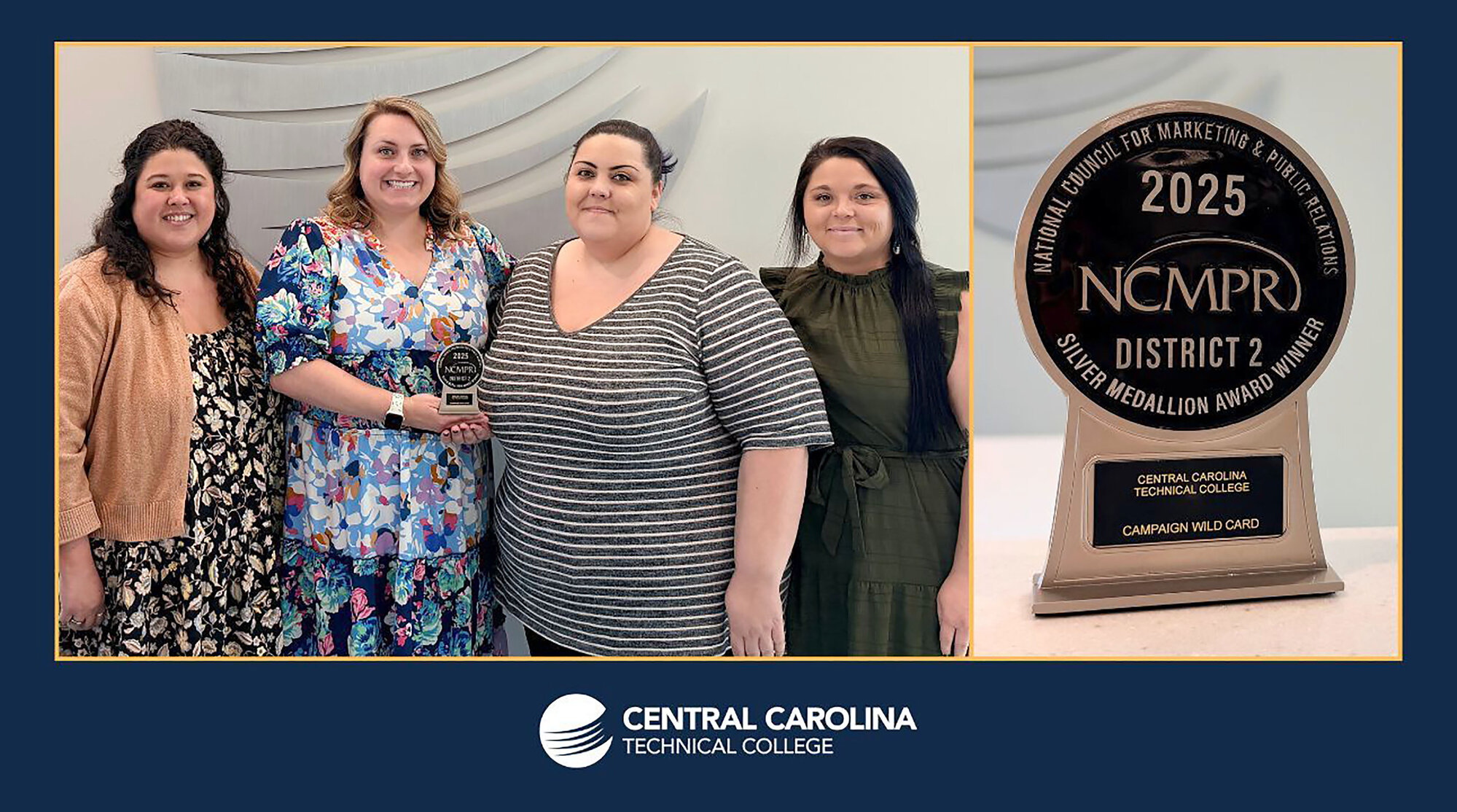 Central Carolina Technical College receives regional marketing, public relations award